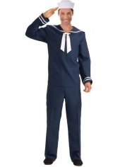 Blue Sailor Costume - Mens Sailor Costumes